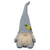 Northlight 12.25" lighted blue spring gnome with flower hat Image 1