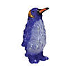 Northlight - 12.5" Lighted Commercial Grade Acrylic Penguin Christmas Display Decoration Image 1