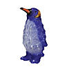 Northlight - 12.5" Lighted Commercial Grade Acrylic Penguin Christmas Display Decoration Image 2