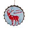 Northlight 12" Blue and Red Happy Holidays Christmas Wall Decor Image 1