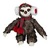 Northlight 12-Inches Plush Brown Sitting Sloth Christmas Tabletop Decoration Image 1