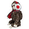 Northlight 12-Inches Plush Brown Sitting Sloth Christmas Tabletop Decoration Image 2