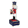 Northlight - 12" Red and Black Animated Musical Christmas Nutcracker Drummer Tabletop Figurine Image 2