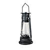 Northlight 12" Silver Brushed Black Traditional Lantern with Micro Lights Image 1