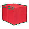 Northlight 13" Christmas Ornament Storage Box with Removable Dividers Image 3