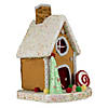 Northlight 13" Gingerbread Candy House Christmas Decoration Image 2