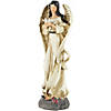Northlight 13" Peace and Love Angel with Dove Outdoor Garden Statue Image 1