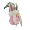 Northlight 13" pink and green girl easter bunny gnome Image 2