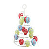Northlight 14.25" White and Pink Floral Cut Out Easter Egg Tree Tabletop Decor Image 1