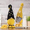 Northlight 14.5" black and yellow sherpa bumblebee springtime gnome Image 1