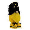 Northlight 14.5" black and yellow sherpa bumblebee springtime gnome Image 3