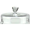 Northlight 14.5" Clear Segmented Glass Container with Lid Image 1