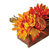Northlight 14" Autumn Harvest Maple Leaf and Berry Arrangement in Rustic Wooden Box Centerpiece Image 3