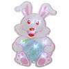 Northlight 14" Battery Operated LED Lighted Easter Bunny Window Silhouette Image 1