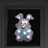 Northlight 14" Battery Operated LED Lighted Easter Bunny Window Silhouette Image 2