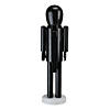 Northlight 14" Black and White Skeleton Halloween Nutcracker Image 2