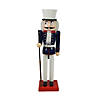 Northlight 14" Blue and White Traditional Christmas Nutcracker Soldier with Rifle Image 1