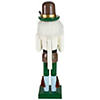 Northlight 14" Green and Cream Wooden German Christmas Nutcracker Image 4