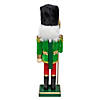 Northlight 14" Green and Red Christmas Nutcracker Soldier with Spear Image 4