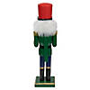 Northlight 14" Green and Red Traditional Standing Drummer Christmas Nutcracker Image 4