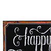 Northlight 14" Holiday Inspired Framed "Happy Thanksgiving" Chalkboard Wall Art Image 1