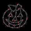 Northlight 14" Lighted Jack-O-Lantern Halloween Double Sided Window Silhouette Decoration Image 3