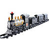 Northlight 14-Piece Black Battery Operated Animated Classic Train Set Image 1