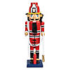 Northlight 14 Red Wooden Fireman with Hose Christmas Nutcracker Image 1