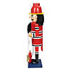 Northlight 14 Red Wooden Fireman with Hose Christmas Nutcracker Image 3