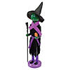 Northlight 14" Witch with Broom Halloween Nutcracker Decoration Image 2