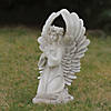 Northlight 15.25" Angel Kneeling in Prayer Outdoor Garden Statue Image 2