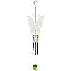 Northlight 15.75" Orange and Green Metal Butterfly Outdoor Garden Windchime Image 4