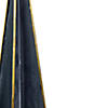 Northlight 15" Blue and Gold Triangular Christmas Tree Tabletop Decor Image 2