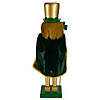 Northlight 15&quot; Green and Gold Luck of the Irish Christmas Nutcracker Image 4