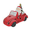 Northlight - 15" Pre-Lit LED Santa Claus Driving Christmas Decoration Image 1