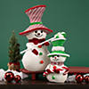 Northlight 15" Snowman with Lollipop Christmas Decoration Image 1