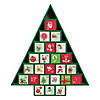 Northlight - 15" Tree Shaped Christmas Advent Calendar Image 1