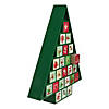 Northlight - 15" Tree Shaped Christmas Advent Calendar Image 2