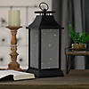 Northlight 16-Inch LED Lighted Battery Operated Lantern Warm White Flickering Light Image 1