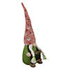Northlight 16" pink floral springtime gnome with message board Image 2