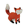 Northlight 16" Plush Sitting Fox Fall Tabletop Decor Image 1