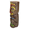 Northlight 16" Solar Lighted Polynesian Outdoor Garden Fire Tiki Statue Image 2