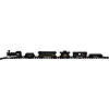 Northlight - 16pc Battery Operated Lighted and Animated Classic Train Set with Sound Image 2