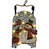 Northlight 17" LED Pre-Lit Wooden Sled Christmas Decoration Image 1