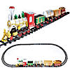 Northlight - 17-Piece Battery Operated Animated Christmas Express Train Set Image 3