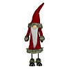 Northlight 17" Red and White Santa Gnome Christmas Figurine Image 1
