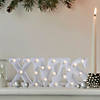 Northlight 18.5" White Battery Operated LED Lighted XMAS Christmas Marquee Sign Image 1
