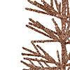Northlight 18" Rose Gold Artificial Tabletop Christmas Tree - Unlit Image 2