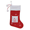 Northlight 19" Red "Dear Santa" Envelope Christmas Stocking Image 1