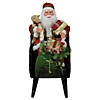 Northlight - 2.5' Santa Claus in Sleigh Christmas Decoration Image 3